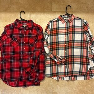 Women’s bundle flannel shirts